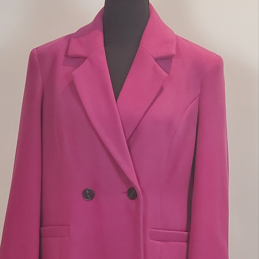 Vero Modarambla Cala Double-Breasted Coat (Size- L)